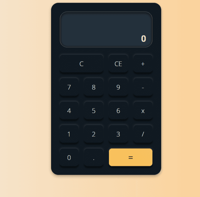 Calculatrice javascript vanilla 
