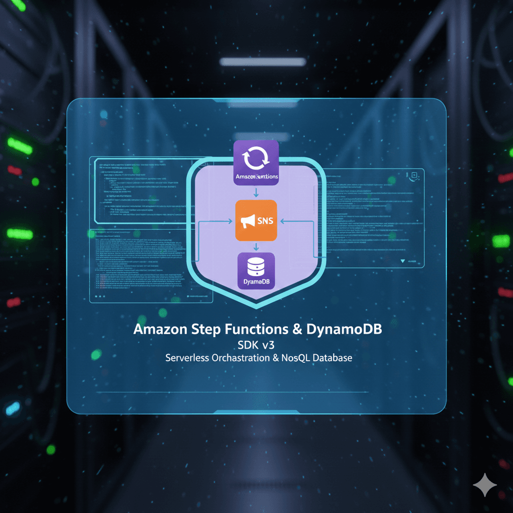 Amazon StepFunctions-DynamoDB–SDK-v3