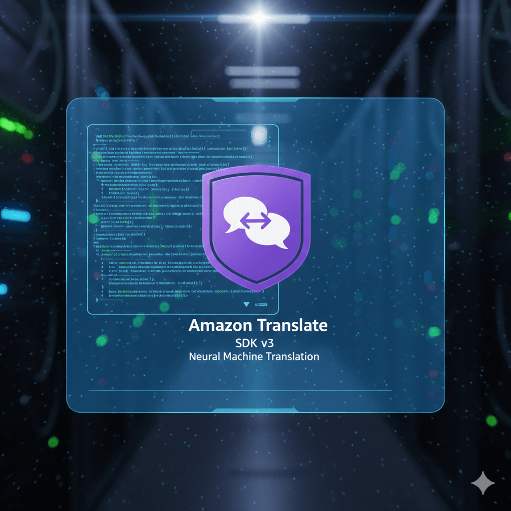 Amazon Translate–SDK-v3