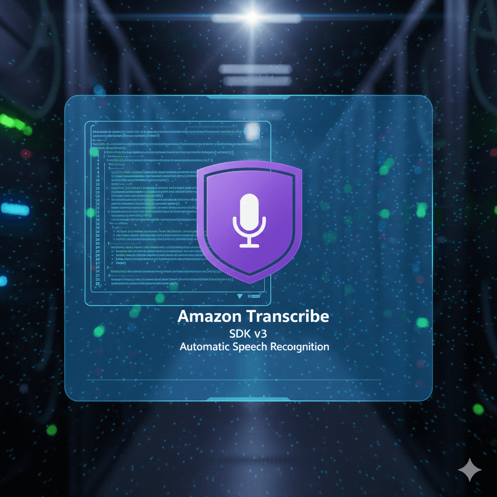 Amazon Transcribe–SDK-v3